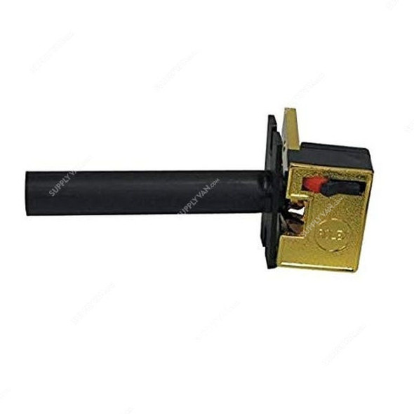 Robustline Concealed Door Guard, C908, Gold and Black