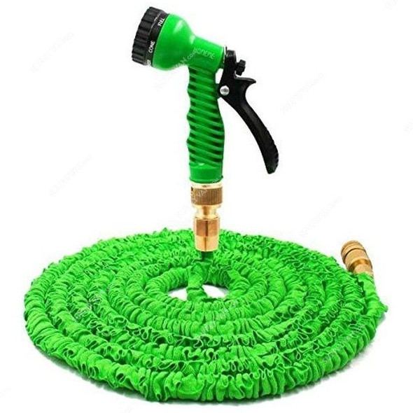 Robustline Magic Garden Hose with Brass Connector, 100 ft, Green