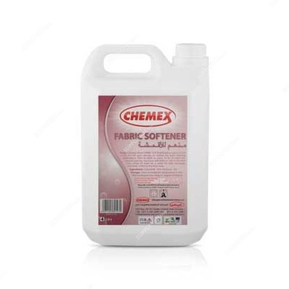Chemex Fabric Softener, 5 Litres, 4 Pcs/Pack