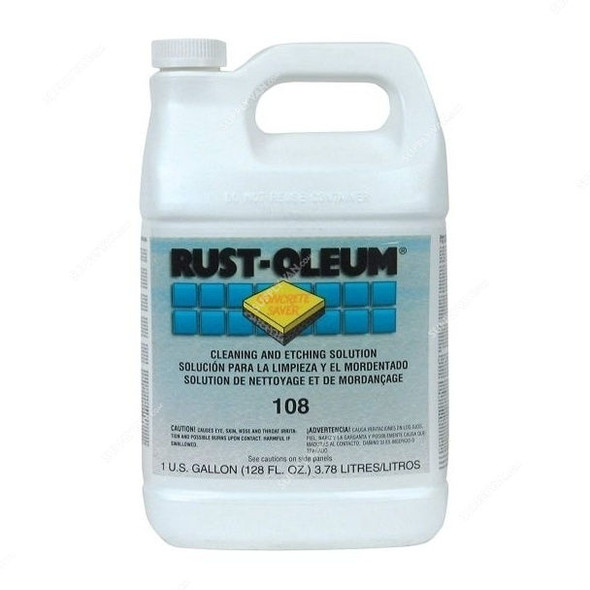 Rust-Oleum Cleaning and Etching Solution Coating, 108402, 3.78 Litres, Pink