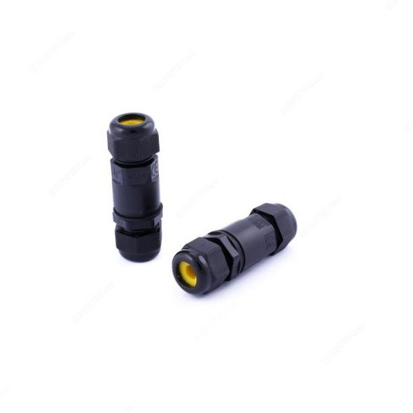 Bright Waterproof Connector, M684-A, 16A, 450VAC, Black