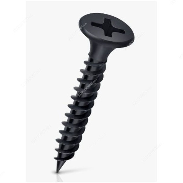 Patta Twinfast Drywall Screw, GYPBLK, M8 x 1-1/4 Inch, PK1000