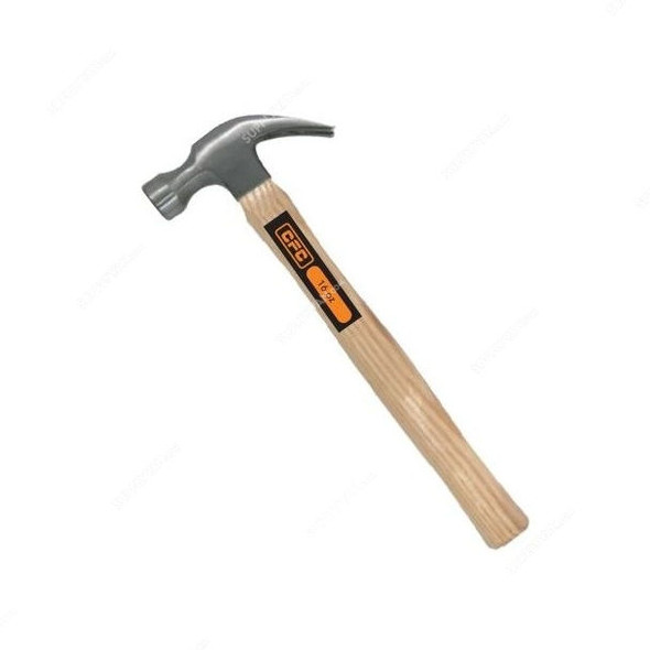 CFC Wooden Handle Claw Hammer, HC16, 16 Oz