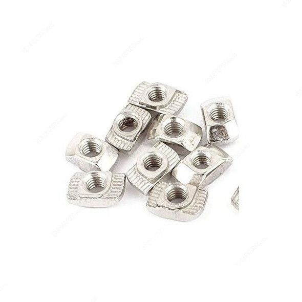 Extrusion T-Hummer Nut, 45 Series, Stainless Steel, PK50