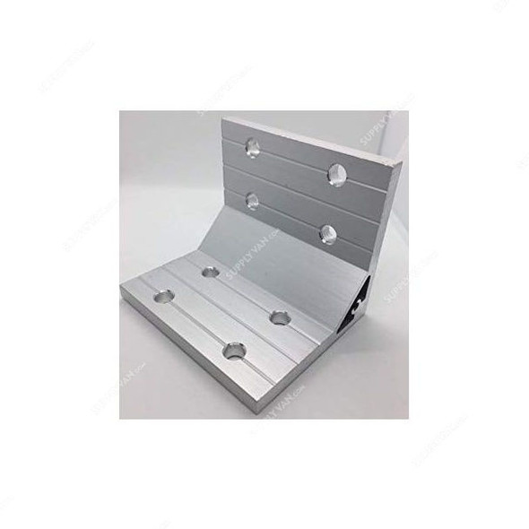 Extrusion 90 Degree Corner Bracket, 30 Series, 8 Hole, Aluminium, 78 x 78MM