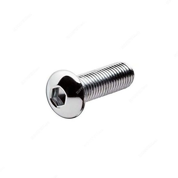 Extrusion Button Head Bolt, Stainless Steel, M6 x 35MM, PK50