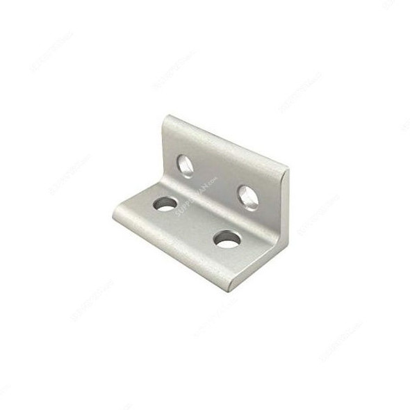 Extrusion Inside Corner Bracket, 20 Series, 4 Hole, Aluminium, 20 x 38MM