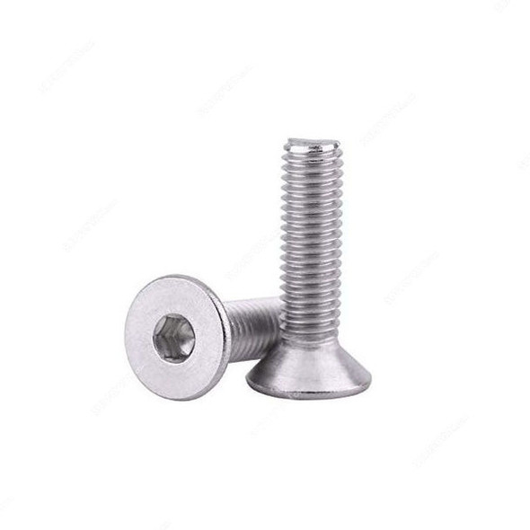 Extrusion Flat Head Bolt, Stainless Steel, M4 x 10MM, PK10