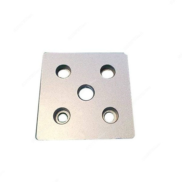 Extrusion Connecting Face Plate, 50 Series, Aluminium, M20, PK2