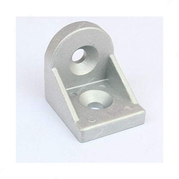 Extrusion Angle Corner Bracket, 45 Series, 2 Hole, Aluminium, PK2