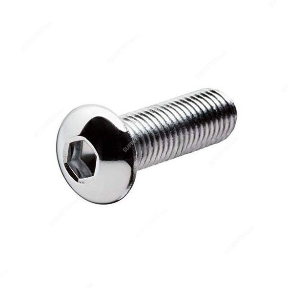 Extrusion Button Head Bolt, Stainless Steel, M8 x 35MM, PK50