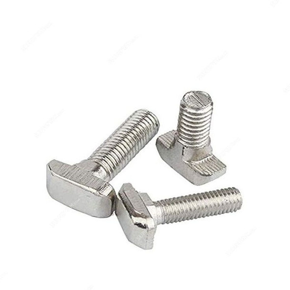 Extrusion T-Slot Bolt, 45 Series, Stainless Steel, M8 x 35MM, PK50