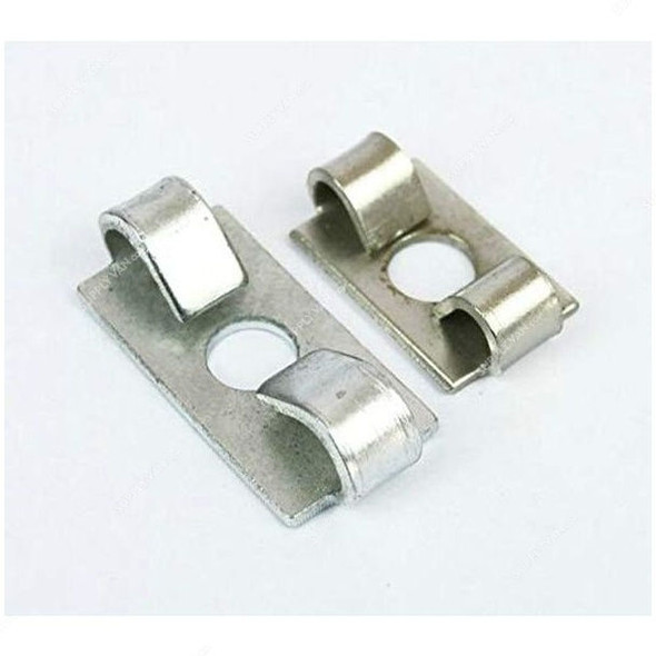 Extrusion End Profile Flexible Fastener, 30 Series, Steel, 30 x 30MM, PK10