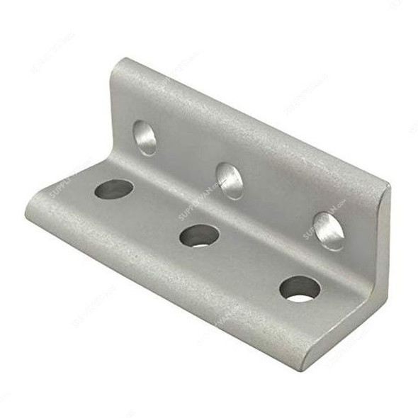 Extrusion Inside Corner Bracket, 30 Series, 6 Hole, Aluminium, 86 x 30MM