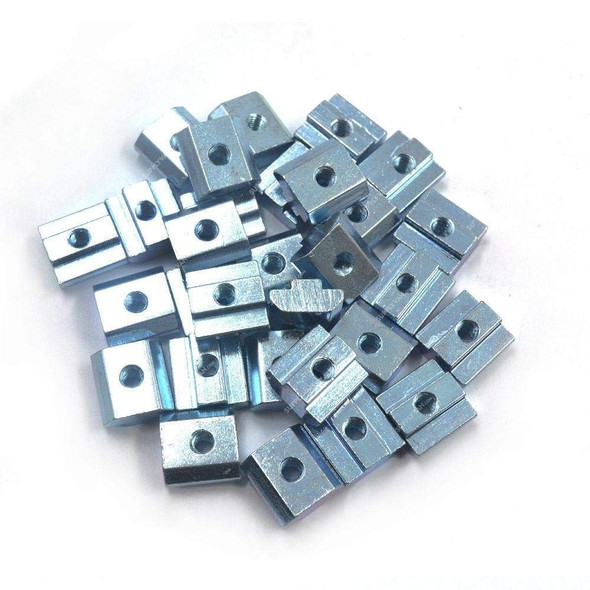 Extrusion T-Sliding Nut, 45 Series, Metal, M10, PK50