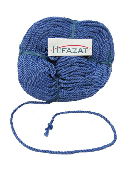 Hifazat Rope, SH-MR-BL3100, Polypropylene, 3MM x 91.44 Mtrs, Blue