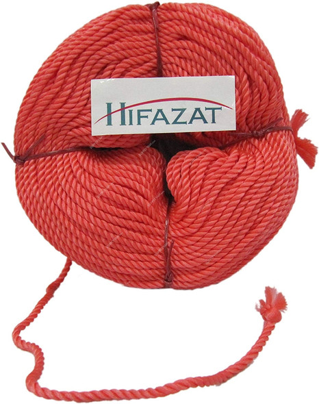 Hifazat Rope, SH-MR-R3100, Polypropylene, 3MM x 91.44 Mtrs, Red