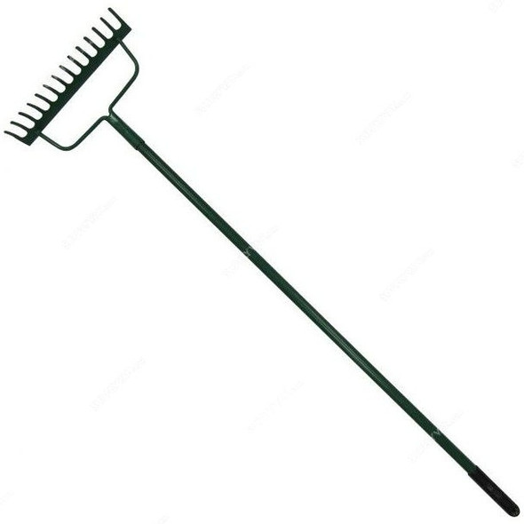 Hifazat Bow Rake, SH-GT-BRI14, 14 Teeth, Green