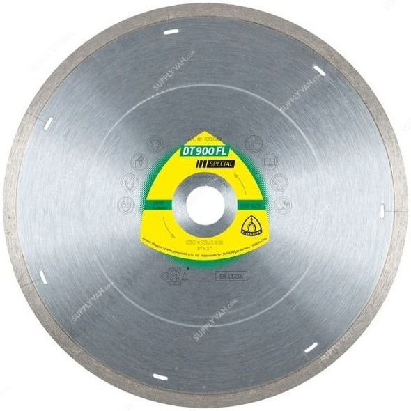 Klingspor Diamond Cutting Blade, DT900FL, Special, 230 x 22.23MM