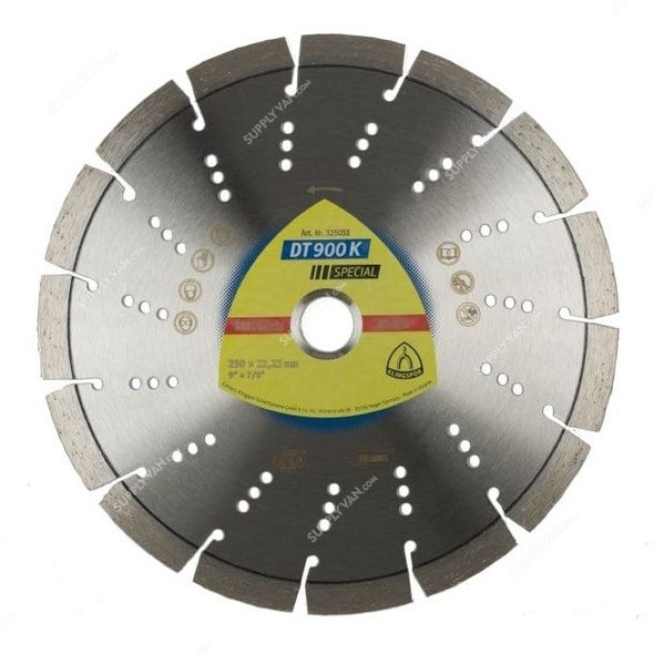 Klingspor Diamond Cutting Blade, DT900K, Special, 300 x 25.4MM