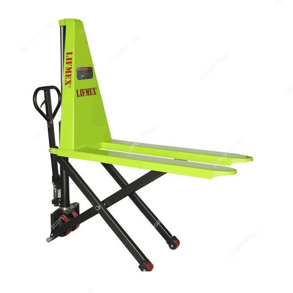 Lifmex Scissor Lift Pallet Truck, LSLPT1, 685MM Fork Width x 1150MM Fork Length, 1000 Kg Weight Capacity