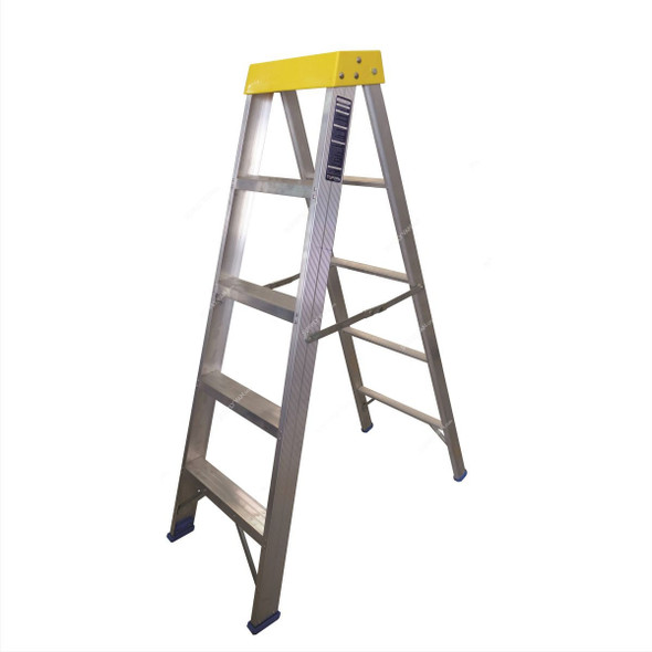 Topman 2 Way Ladder, PTWAL5, Aluminium, 5 Steps, 130 Kg Loading Capacity