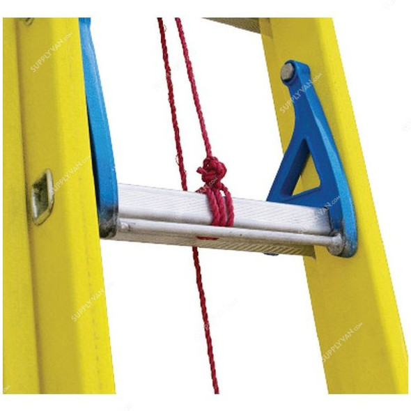 Topman Double Section Straight Ladder, FRPDSL21, Fiber Glass, 21+21 Steps, 150 Kg Loading Capacity