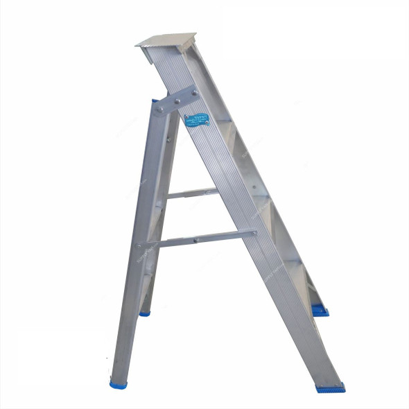 Topman Dual Purpose Ladder, DPAL4, Aluminium, 4 Steps, 130 Kg Loading Capacity