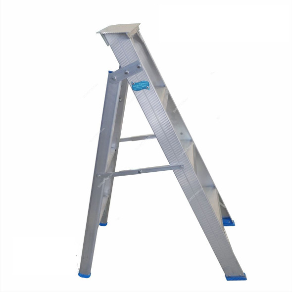 Topman Dual Purpose Ladder, DPAL4, Aluminium, 4 Steps, 130 Kg Loading Capacity Topman Dual Purpose Ladder, DPAL4, Aluminium, 4 Steps, 130 Kg Loading Capacity