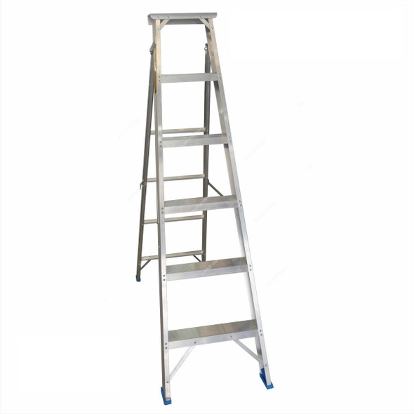 Topman Dual Purpose Ladder, DPAL6, Aluminium, 6 Steps, 130 Kg Loading Capacity