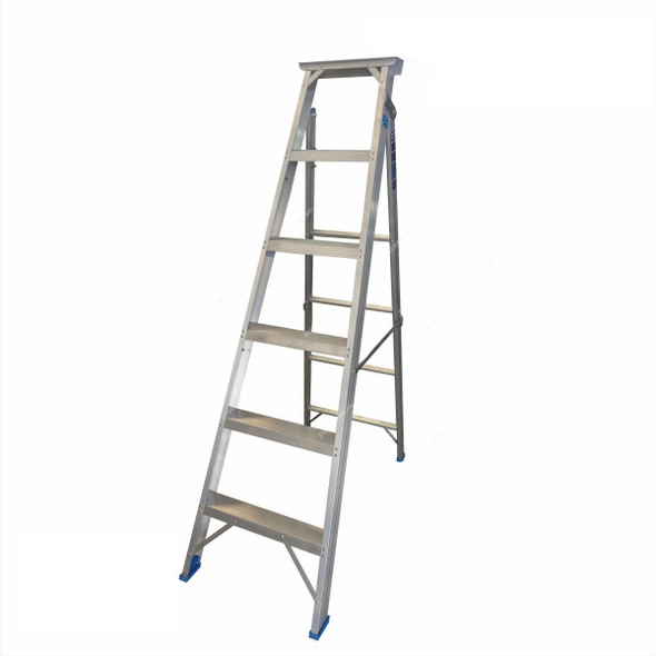 Topman Dual Purpose Ladder, DPAL6, Aluminium, 6 Steps, 130 Kg Loading Capacity