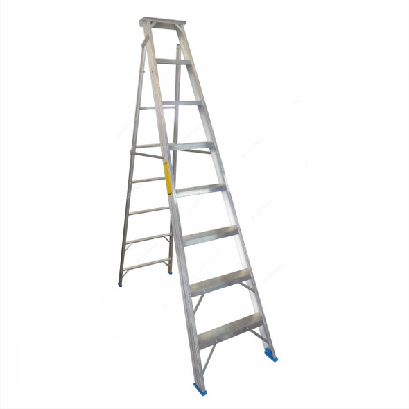 Topman Dual Purpose Ladder, DPAL8, Aluminium, 8 Steps, 130 Kg Loading Capacity