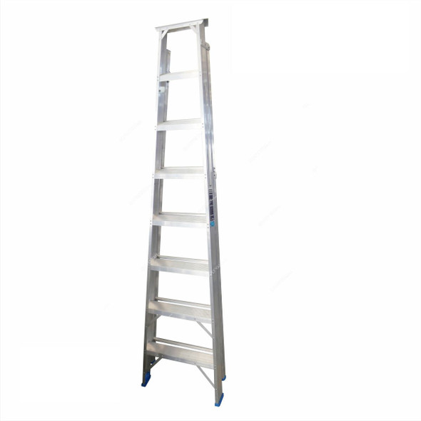 Topman Dual Purpose Ladder, DPAL8, Aluminium, 8 Steps, 130 Kg Loading Capacity