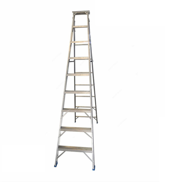 Topman Dual Purpose Ladder, DPAL9, Aluminium, 9 Steps, 130 Kg Loading Capacity