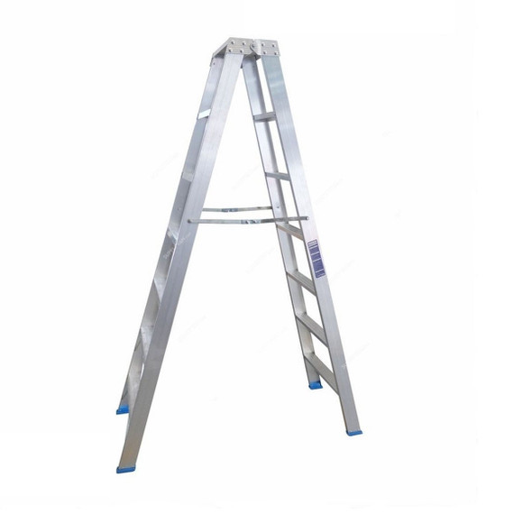 Topman Heavy Duty Two Way Aluminium 7-Step Ladder, HDTWAL-7, 150 Kg Loading Capacity