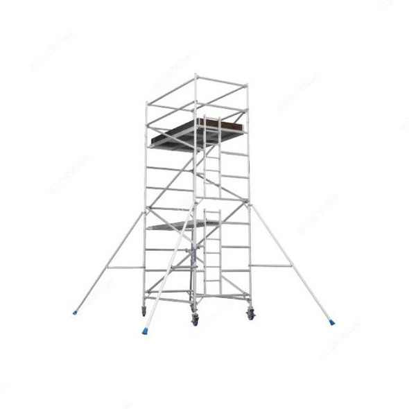 Topman Mobile Wide Scaffolding, AMWS8, Aluminium, 8 Mtrs, 225 Kg