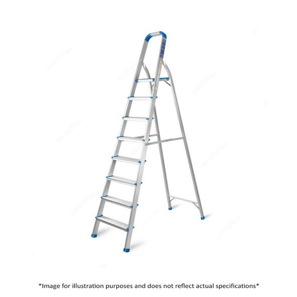 Topman Platform Ladder, PFAL4, Aluminium, 3+1 Steps, 100 Kg Loading Capacity