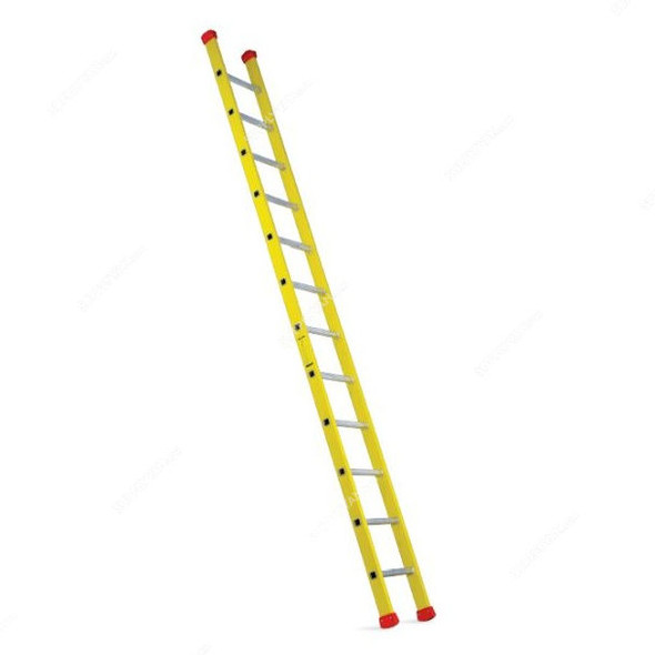 Topman Straight Ladder, FRPSL13, Fiber Glass, 13 Steps, 110 Kg Loading Capacity