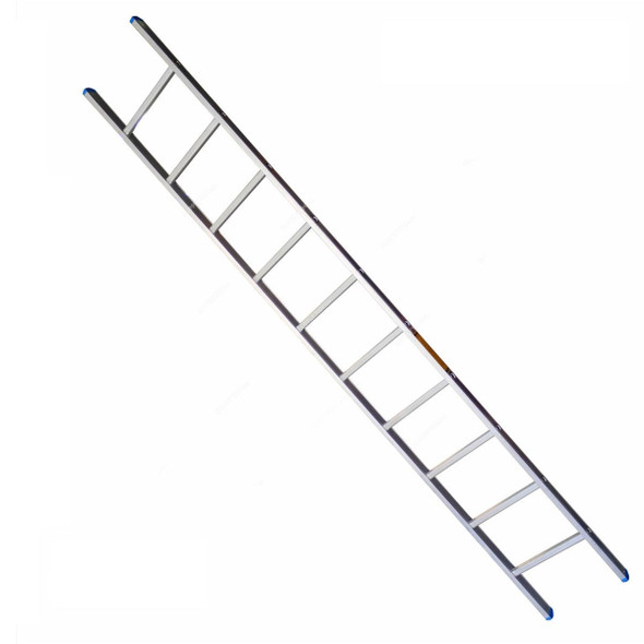 Topman Straight Ladder, STAL10, Aluminium, 10 Steps, 150 Kg Loading Capacity