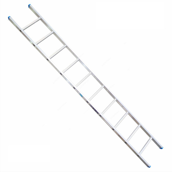 Topman Straight Ladder, STAL10, Aluminium, 10 Steps, 150 Kg Loading Capacity