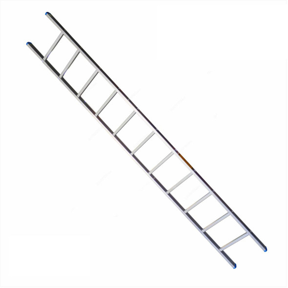 Topman Straight Ladder, STAL11, Aluminium, 11 Steps, 150 Kg Loading Capacity