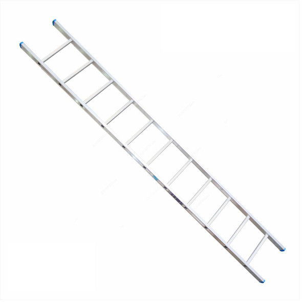 Topman Straight Ladder, STAL11, Aluminium, 11 Steps, 150 Kg Loading Capacity