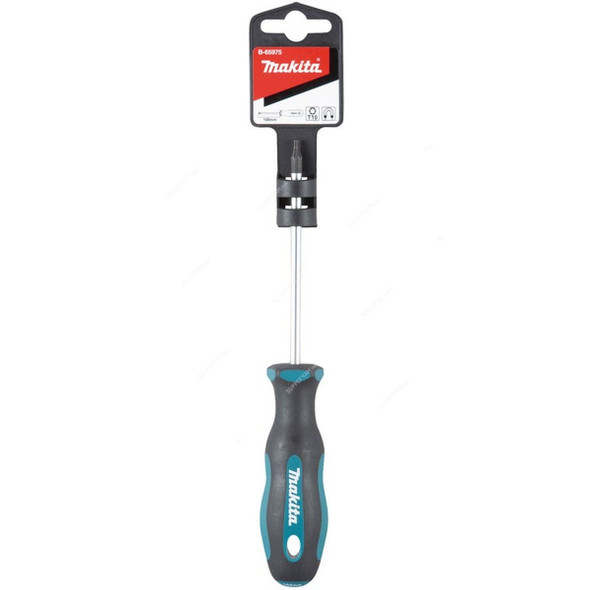 Makita Torx Screwdriver, B-65975, T10 Tip Size x 100MM Length