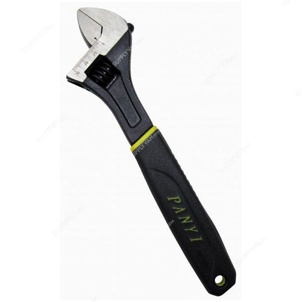 Panyi Adjustable Wrench, SHGT-7-PAW-10A, 32MM Jaw Capacity, 250MM Length