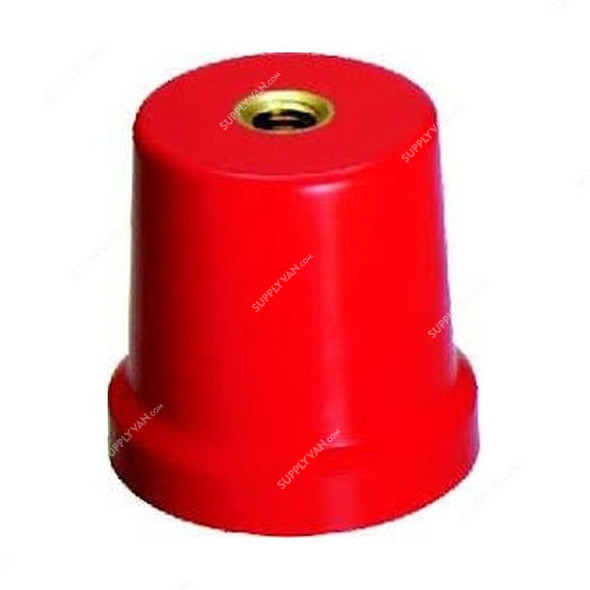 Conical Insulator, 25 x 6MM, Red