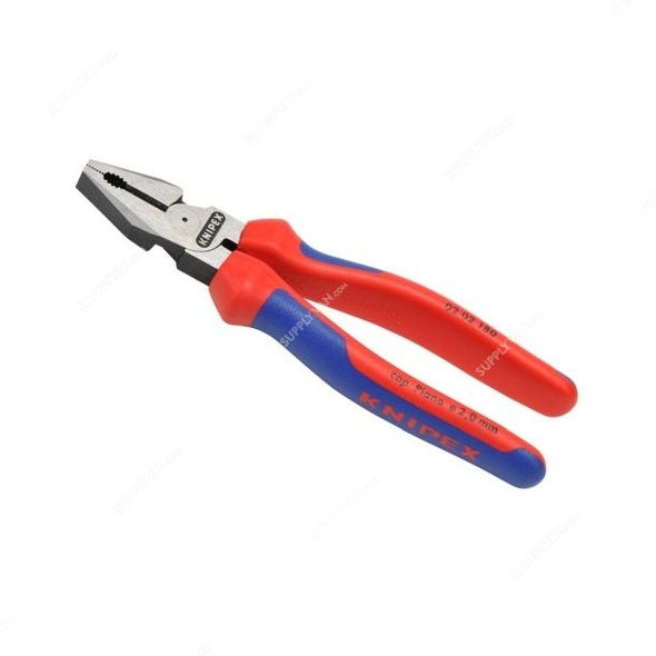 Knipex High Leverage Combination Plier, 0202180, 180MM