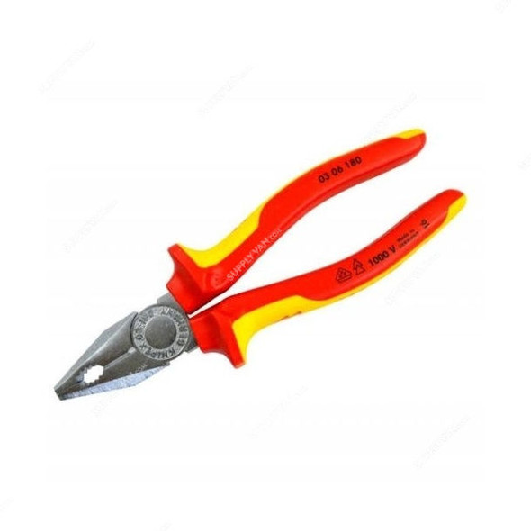 Knipex Combination Plier, 0306180, 180MM