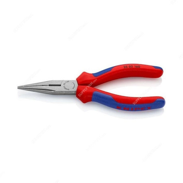 Knipex Chain Nose Side Cutting Plier, 2502160, 160MM