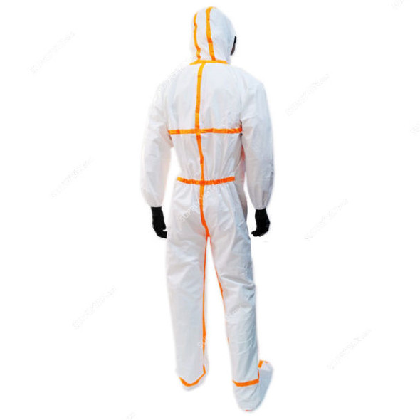 TSGC Coverall, F507053102, Microporous, M, White