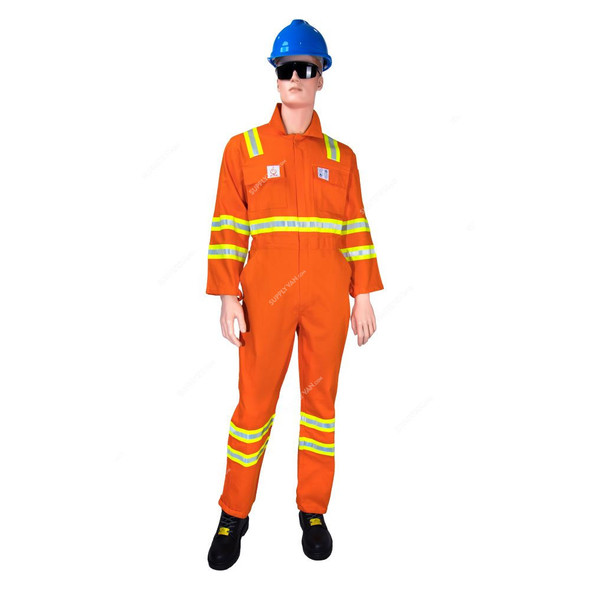 Empiral Coverall, E31005060, Cotton, 3XL, Orange